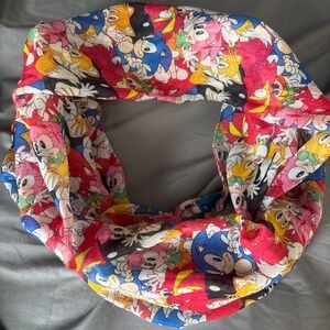Sonic the Hedgehog infinity scarf